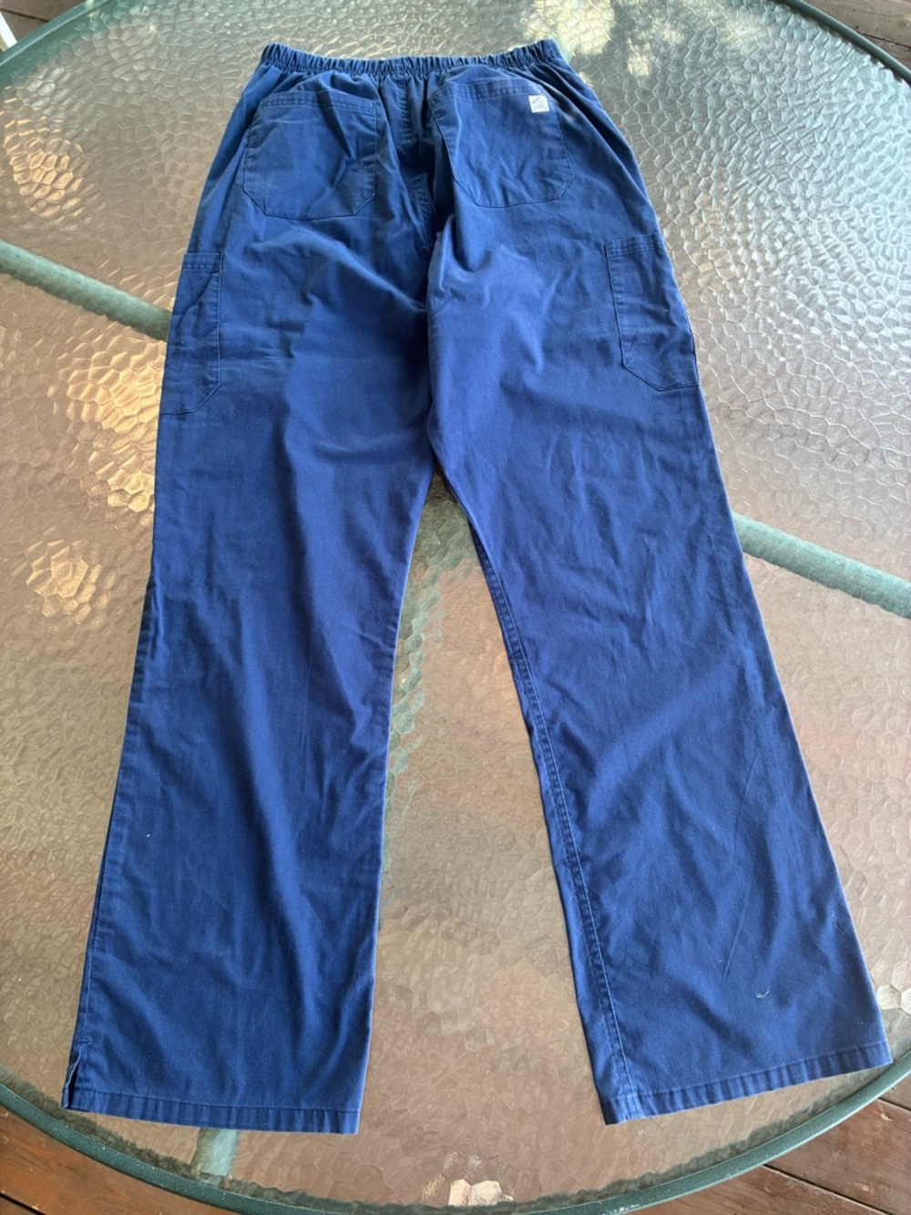 Butter Soft Navy Scrub Pants with Elastic Waist size medium